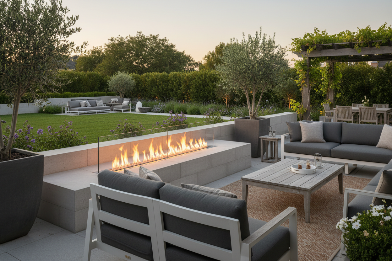 Outdoor Fireplace