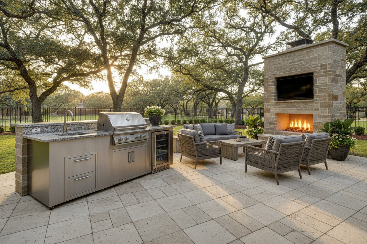 Slideshow - Kitchen & Fireplace